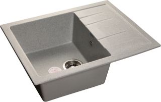 Мойка кухонная GranFest Серая Quadro Q-650 L сер